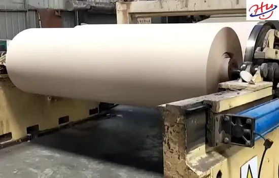 3200mm 유형 100t/D 이중선 폐지 재활용 기계